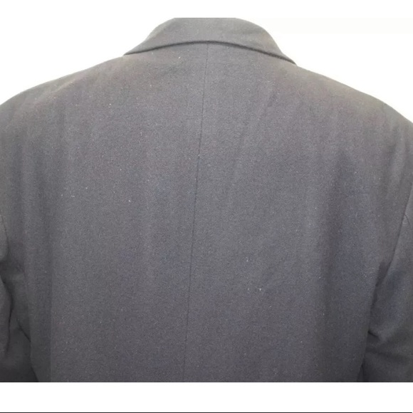 Gianfranco Ruffini Italy Cashmere Blend Black Men Blazer Lined 44S 3 Buttons - Picture 6 of 14